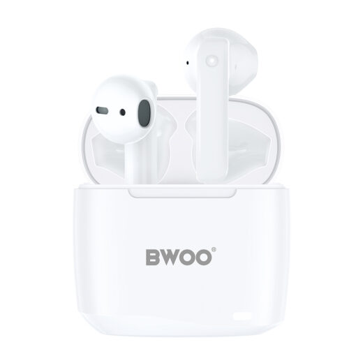 BWOO wireless TWS earphones BW94-WH white