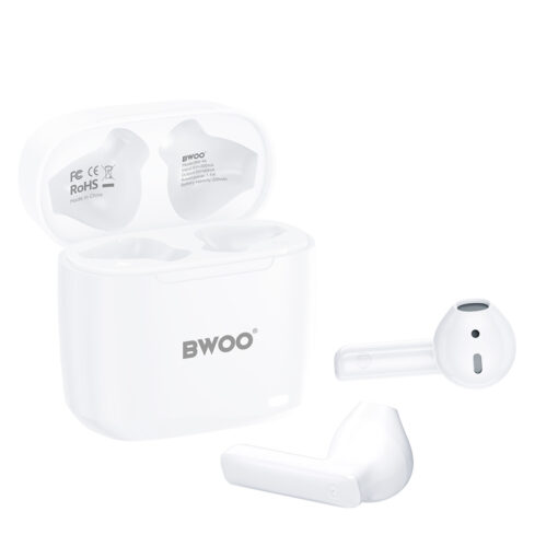 BWOO wireless TWS earphones BW94-WH white - Image 4