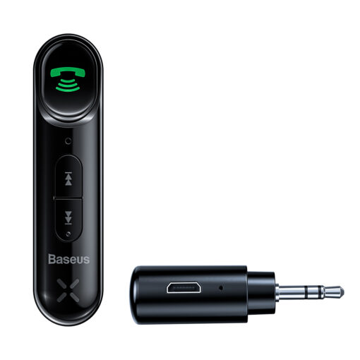 OS-Baseus BSBA-02 AUX Wireless Audio Receiver Black - Image 4