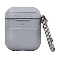 Carbon case for Airpods 4 grey