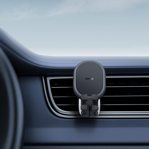 Baseus car holder Stable black gravity air vent - Image 7