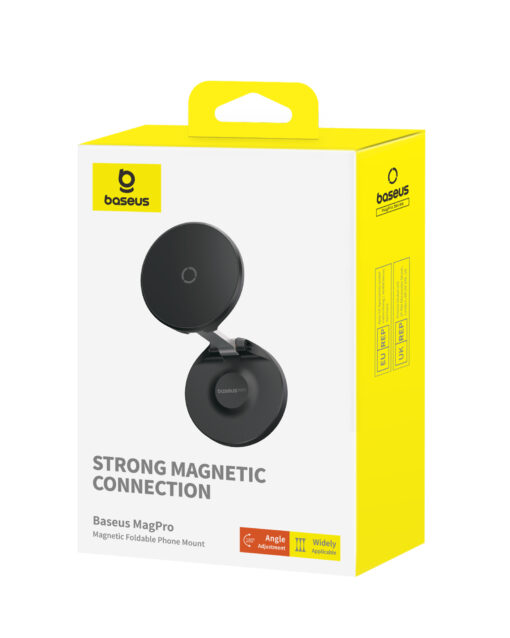 Baseus car holder MagPro magnetic black glued - Image 6