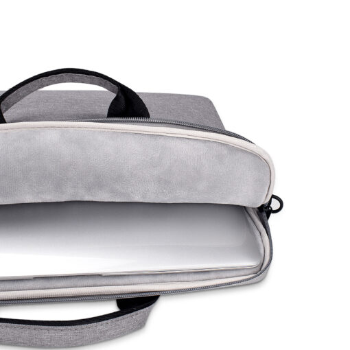 Devia laptop handbag / MacBook handbag Justyle 13,3'' grey - Image 3