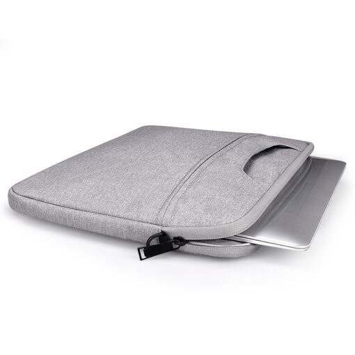 Devia laptop handbag / MacBook handbag Justyle 13,3'' grey - Image 4