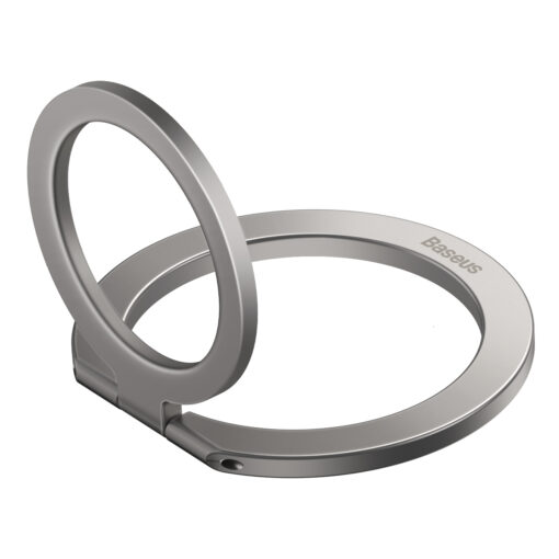 Baseus Halo Series Foldable Metal Ring Stand(Single-ring)Silver - Image 4