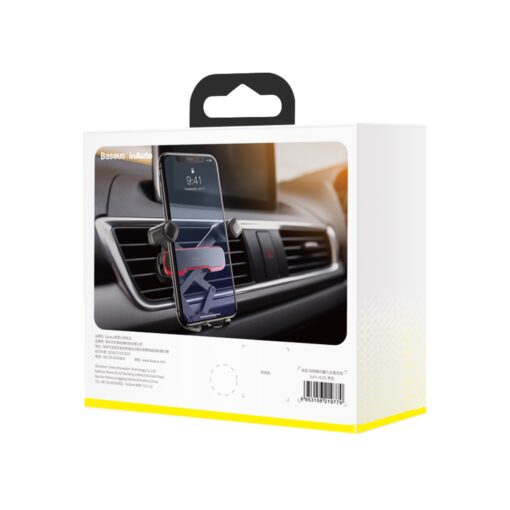 Baseus car holder Mr Hui black to the car grille - Image 8
