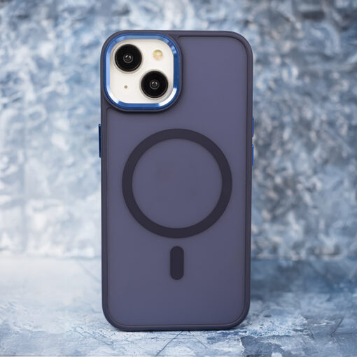 Frozen Mag case for iPhone 14 Pro 6,1" navy blue - Image 7