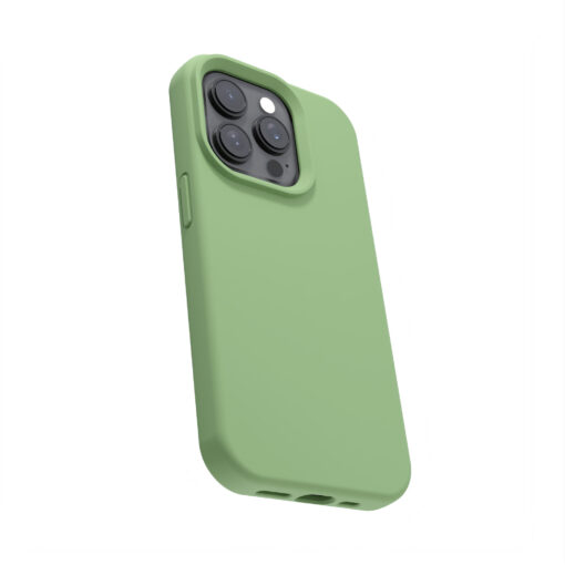 Etteri Silicone case for Samsung Galaxy A54 5G light green - Image 5