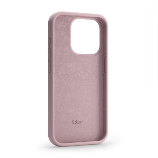 Etteri Silicone case for Xiaomi Redmi Note 13 Pro 5G light pink - Image 3