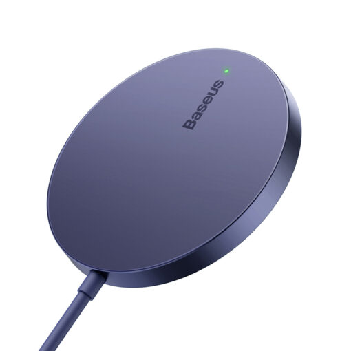 Baseus wireless charger Simple Mini 3 15W dusty purple - Image 5