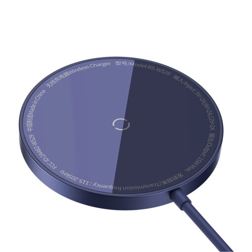 Baseus wireless charger Simple Mini 3 15W dusty purple - Image 6