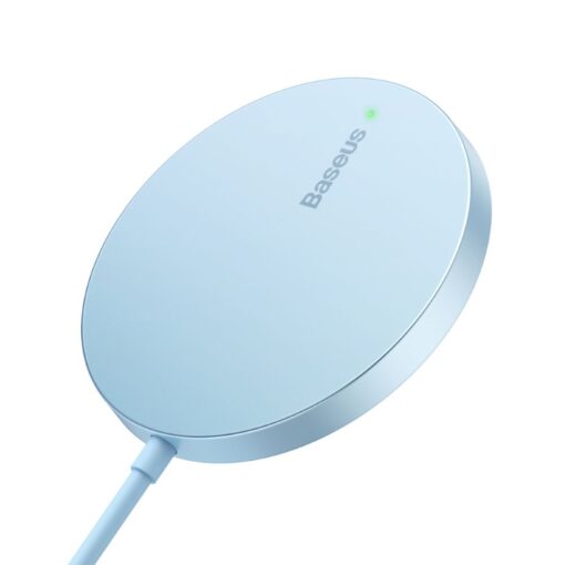 Baseus wireless charger Simple Mini 3 15W galaxy blue - Image 5