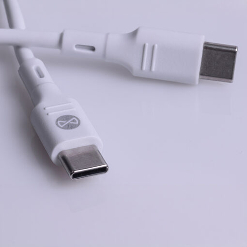 Forever TC-07-30AC PD QC charger 1x USB-C 1x USB 30W white + USB-C - USB-C cable 60W - Image 14