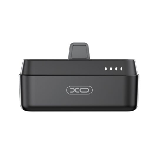 XO power bank mini PR244 20W 5000 mAh with Lightning connector black - Image 4