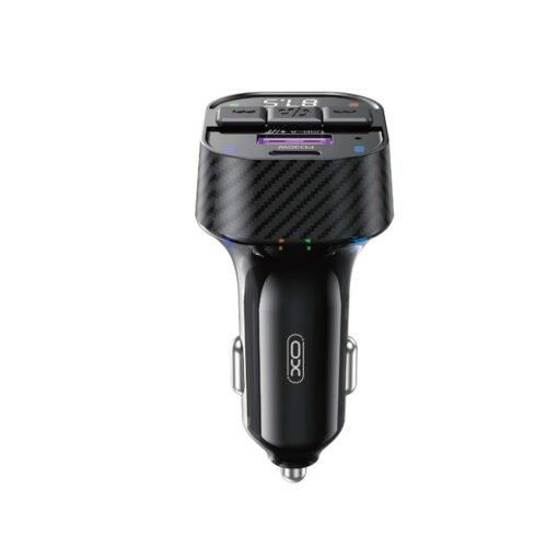 XO transmitter FM BCC17 Bluetooth MP3 car charger 30W black + cable USB-C - Lightning - Image 4