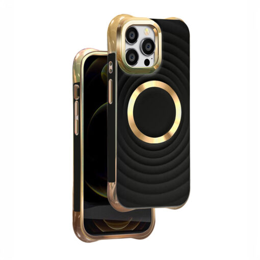 Circle Glam Mag case for iPhone 12 / 12 Pro 6,1" black