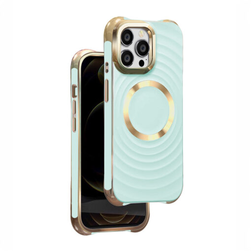 Circle Glam Mag case for iPhone 15 Pro 6,1" mint