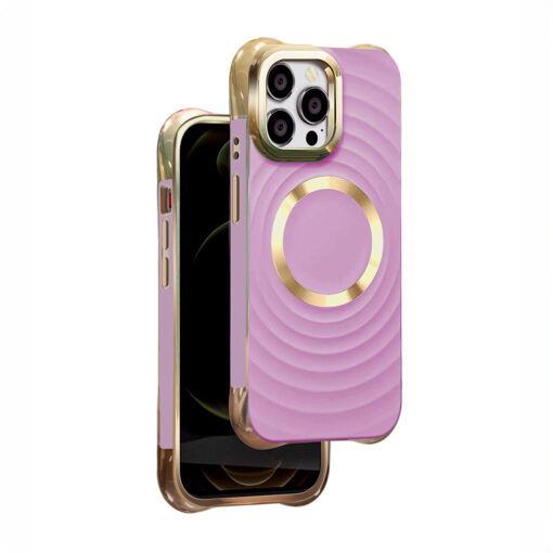 Circle Glam Mag case for iPhone 16 Pro Max 6,9" purple