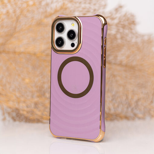 Circle Glam Mag case for iPhone 14 Pro 6,1" purple - Image 6