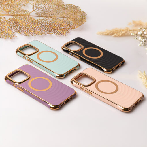 Circle Glam Mag case for iPhone 13 / 14 6,1" purple - Image 7