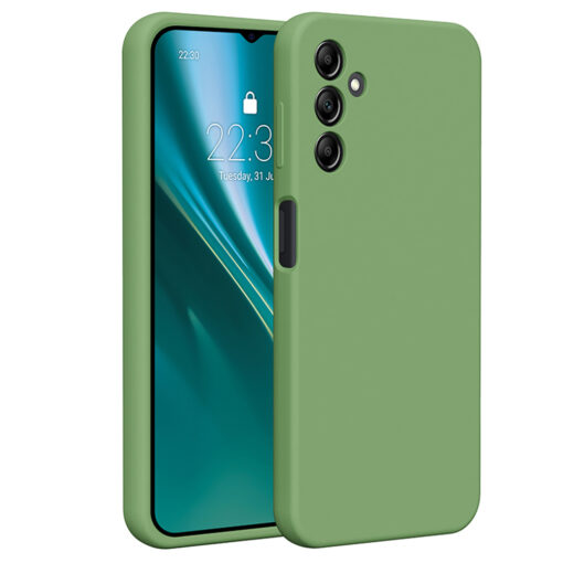 Etteri Silicone case for Samsung Galaxy A14 light green