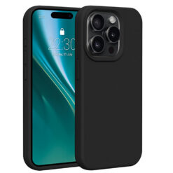 Etteri Silicone case for iPhone 15 Pro 6,1" black