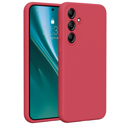 Etteri Silicone case for Samsung Galaxy A55 5G raspberry