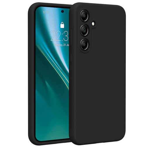 Etteri Silicone case for Samsung Galaxy A55 5G black