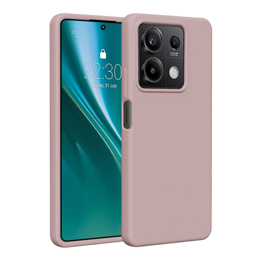 Etteri Silicone case for Xiaomi Redmi Note 13 5G light pink