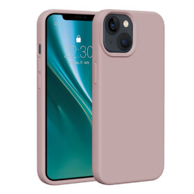 Etteri Silicone case for iPhone 13 6,1" light pink