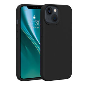 Etteri Silicone case for iPhone 13 6,1" black