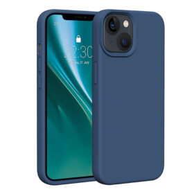 Etteri Silicone case for iPhone 13 6,1" dark blue