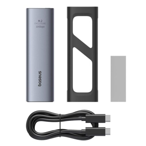 Baseus FlyJoy Series SSD Enclosure (M.2 NVMe) Space Grey - Image 6
