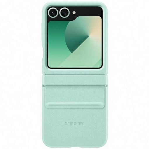 Samsung Flap ECO-Leather Case for Samsung Galaxy Z Flip6 F741 mint