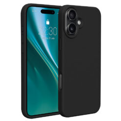 Etteri Silicone case for iPhone 16 Plus 6,7" black