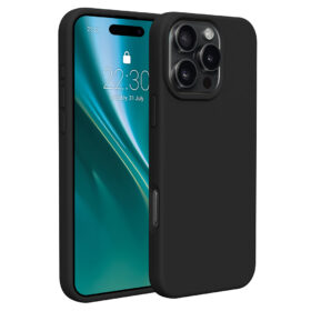 Etteri Silicone case for iPhone 16 Pro 6,3" black