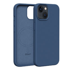 Etteri Silicone Mag case for iPhone 13 6,1" dark blue