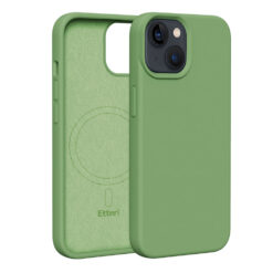 Etteri Silicone Mag case for iPhone 14 6,1" light green