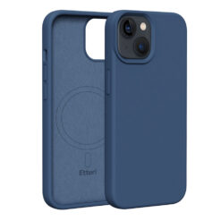 Etteri Silicone Mag case for iPhone 14 6,1" dark blue
