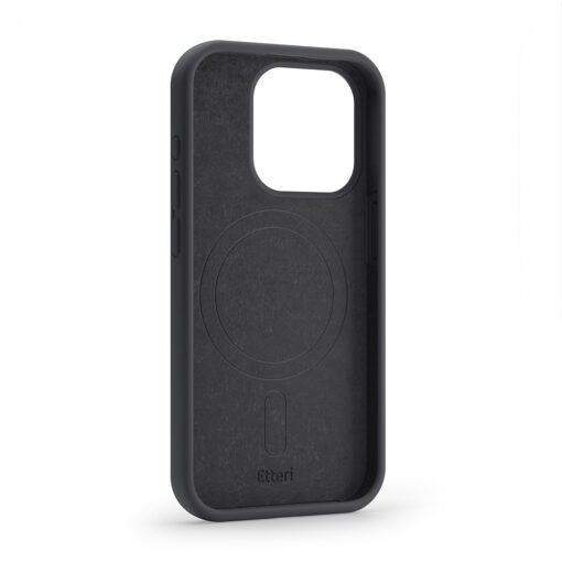 Etteri Silicone Mag case for iPhone 16e black - Image 2