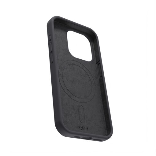 Etteri Silicone Mag case for iPhone 16e black - Image 3