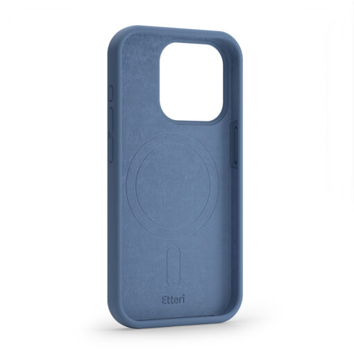 Etteri Silicone Mag case for iPhone 13 6,1" dark blue - Image 3