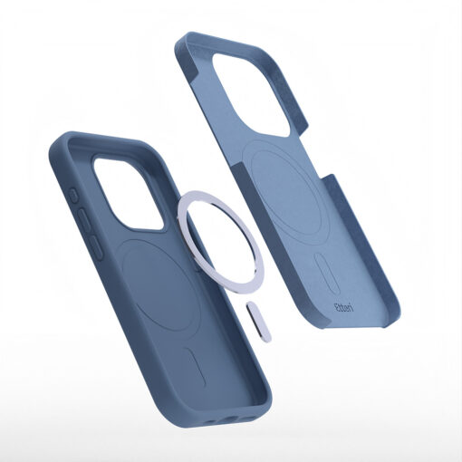 Etteri Silicone Mag case for iPhone 13 6,1" dark blue - Image 9