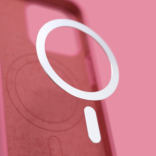 Etteri Silicone Mag case for iPhone 15 6,1" raspberry - Image 8