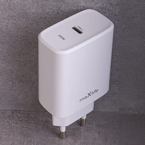 Maxlife MXTC-10-20C PD QC charger 1x USB-C 20W white - Image 7