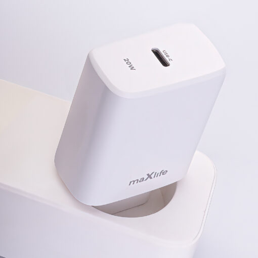 Maxlife MXTC-10-20C PD QC charger 1x USB-C 20W white - Image 9