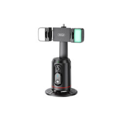 XO holder stand 360 SS16 face tracking with LED light black