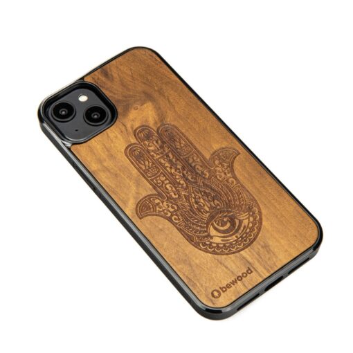 Bewood case for iPhone 15 Plus 6,7" Hamsa Imbuia - Image 2