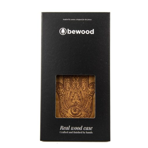 Bewood case for iPhone 15 Plus 6,7" Hamsa Imbuia - Image 5