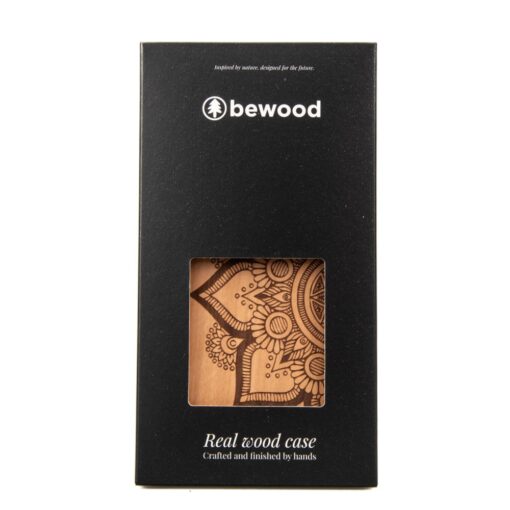 Bewood case for iPhone 15 Plus 6,7" Mandala Applewood - Image 5